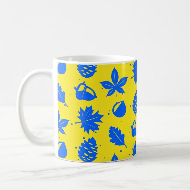 Färggrafik Mönster Kaffemugg (Vänster)