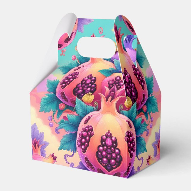 Färggranat Presentaskar (Framsidan Sidan)