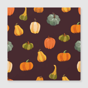 Färggranna pumpor: Mörk höst elegans.