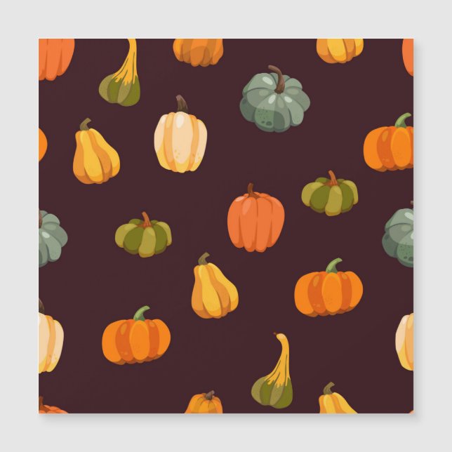 Färggranna pumpor: Mörk höst elegans. (Framsida)