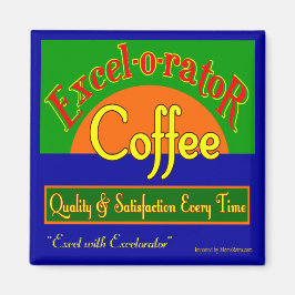 Färggrapportstreck för återföringsetikett för kaff magnet