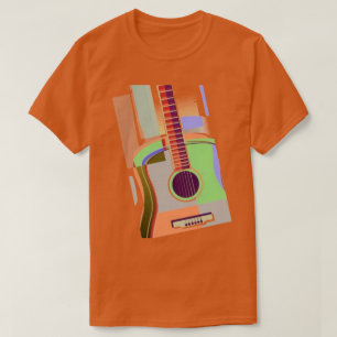 Färgguitar T-Shirt