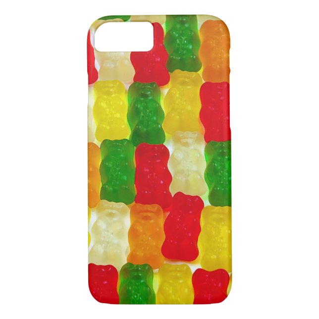 Färggummi, gummibjörnkandy Case-Mate iPhone skal (Baksida)