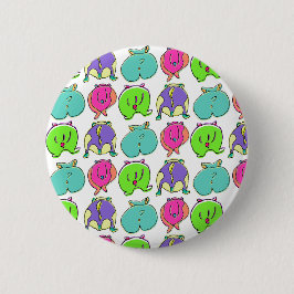 Färghamsterknapp Mönster Knapp