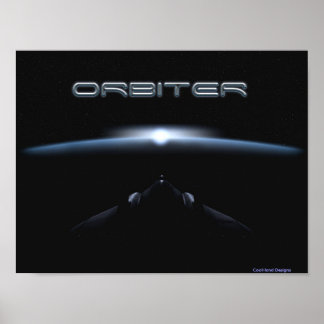 Färghand - Orbiter Logotyp - Poster