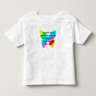 FÄRGHJÄLPMEDEL 11:1 BUTTRYCKLIGT UTFORMADE SMÅBARN T SHIRT