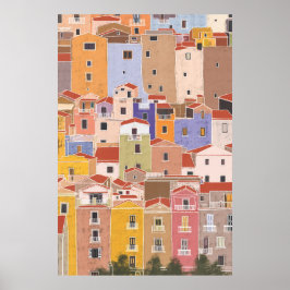 Färghöljen i Italien Poster