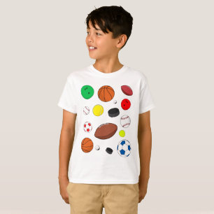Färgidrott, Bollar T Shirt