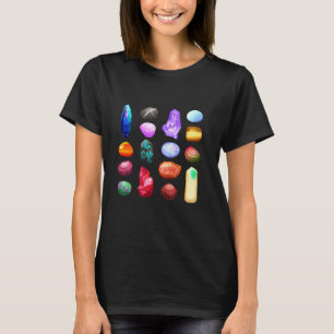 Färgig Sten-geologi T Shirt