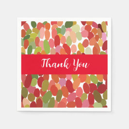 Färgiga bär Fruit Personlig Party Pappersservett