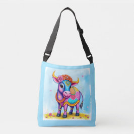 Färgiga Heliga Kor i Festive Disguises Axelväska