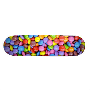 Färgigt godis mini skateboard bräda 18,7 cm