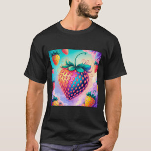 Färgjordgubbar T Shirt