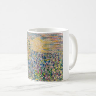 Färgkaffe Mugg med träd