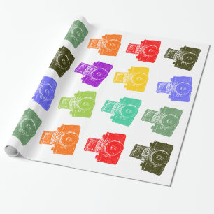 Färgkameror Presentpapper