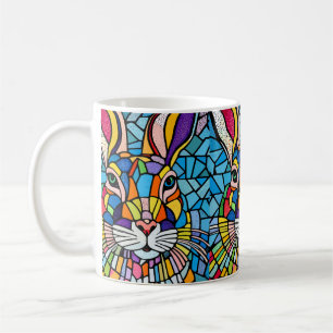 Färgkanin Kaffemugg