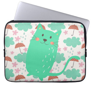 Färgkatter Laptop Sleeve