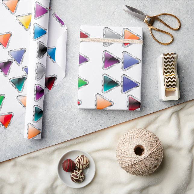 Färgknappsikoner Presentpapper (Skapare uppladdad)