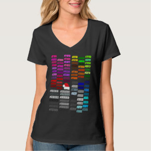 Färgkod Hex För Merch Designers Att Se Hur Färg T Shirt