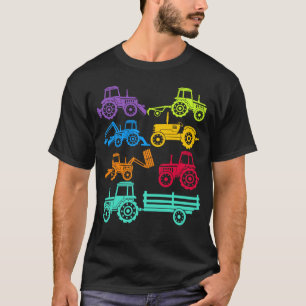 Färgkokare Boys Agricultural Machinery T Shirt