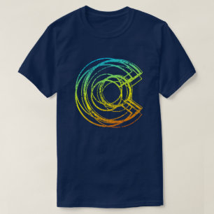 Färgkollisionsoskärpa T-Shirt