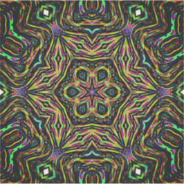 Färgkonst av abstrakt klistermärken