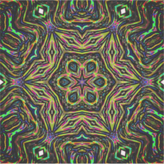 Färgkonst av abstrakt klistermärken