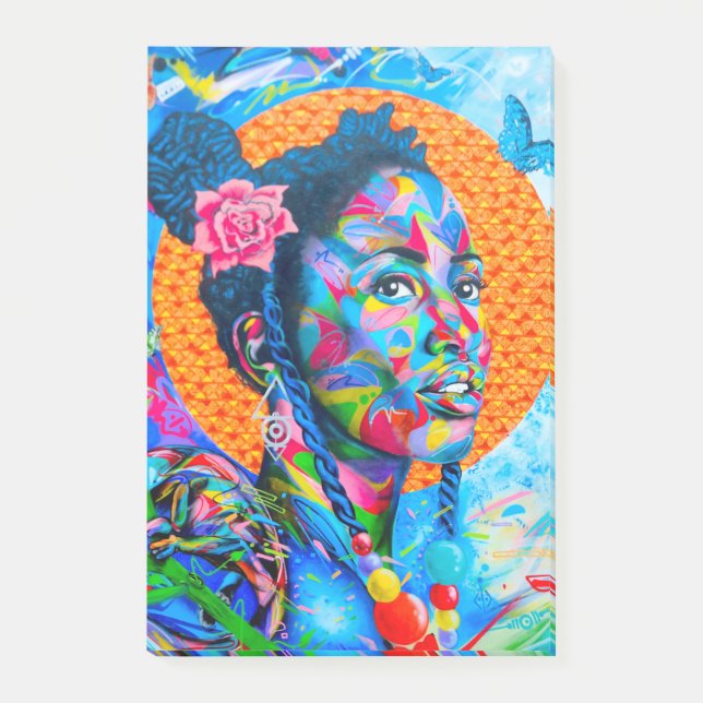 Färgkonst Post-it Block (Framsida)