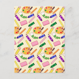 Färgkonsthalt Vykort