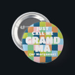 Färgkontroll av Roligt Blockera babyvisningsprogra Knapp<br><div class="desc">Denna färgstarka och könsneutrala knapp är ett roligt sätt att hylla föräldrarna för att vara vid ett pars babydusch och  glädjen med familj och vänner så att alla vet vem som är den stolta farfar som ska vara lika bra som hennes riktiga namn.</div>