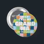 Färgkontroll av Roligt Blockera babyvisningsprogra Knapp<br><div class="desc">Denna färgstarka och könsneutrala knapp är ett roligt sätt att hylla föräldrarna för att vara vid ett pars babydusch och  glädjen med familj och vänner så att alla vet vem som är den stolta farfar som ska vara lika bra som hennes riktiga namn.</div>