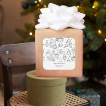 Färgkontur för jul