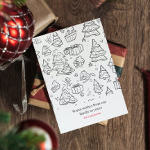 Färgkontur för jul