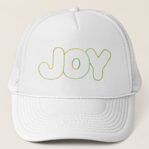 Färgkontur - Joy - ord hat Truckerkeps
