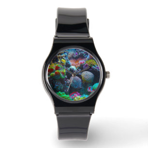 Färgkorall Armbandsur
