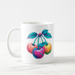 Färgkörsbär Kaffemugg