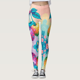 Färgkörsbär Leggings