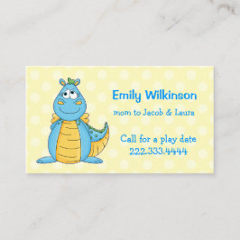 Färgkort för Dragon-Mamma för Tecknad