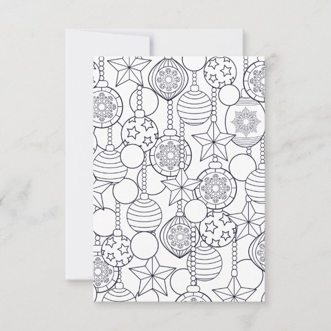 Färgkort för julbarn kort (Framsida)