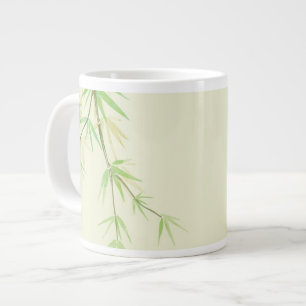 Färgkort med färgad vild med stiliserad stil jumbo mugg