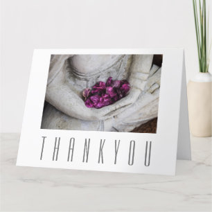 Färgkort: TACK: BUDDHA Tack Kort