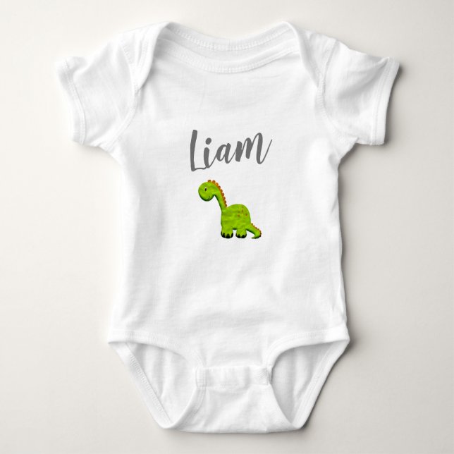 Färgkostym för personlig med dino t shirt (Framsida)