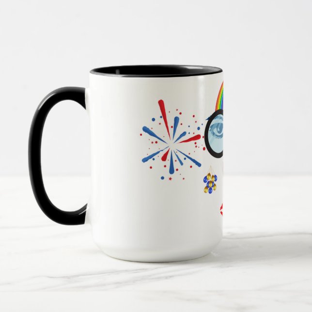 Färgkrona Mugg (Vänster)