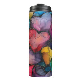 FÄRGKRYCKERADE ALKOHOLVÄRDIGA VENTINHJÄRTOR AV ALK