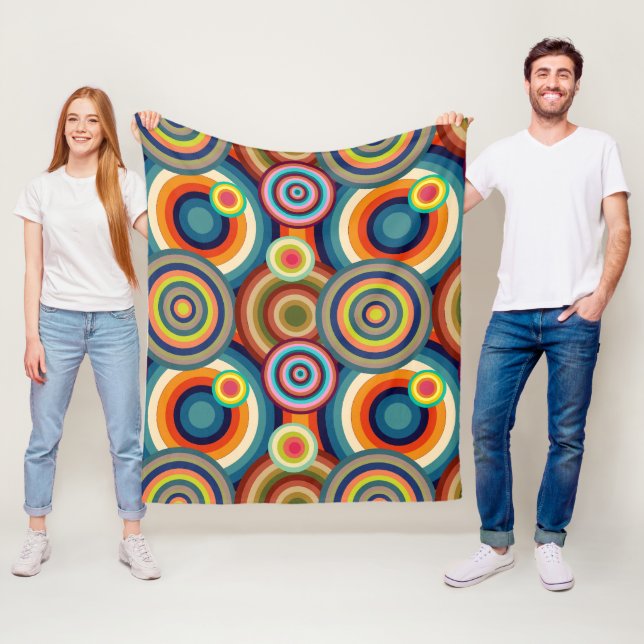 Färgkulör Fleecefilt (På plats)