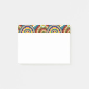 Färgkulör Post-it Block