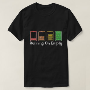 Färgladdning av mina batterier T-Shirt