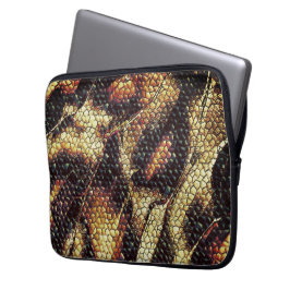 Färgläder med gulaktig och brun färg? laptop fodral