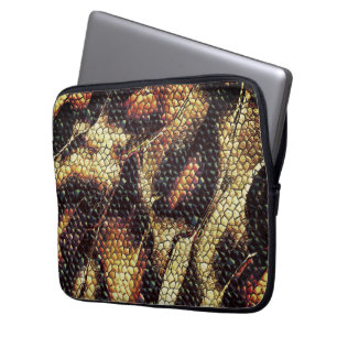 Färgläder med gulaktig och brun färg? laptop fodral