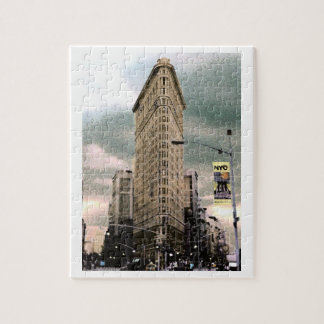 Färglagd Pussel av Flat Iron Building